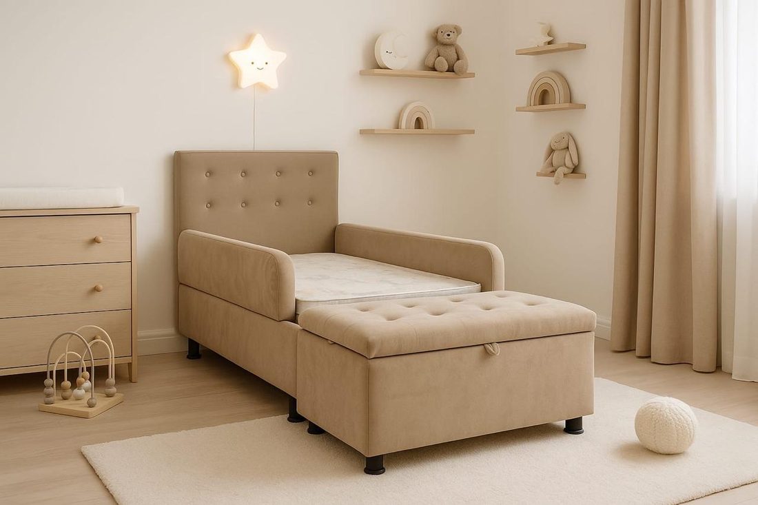 Cama com suporte