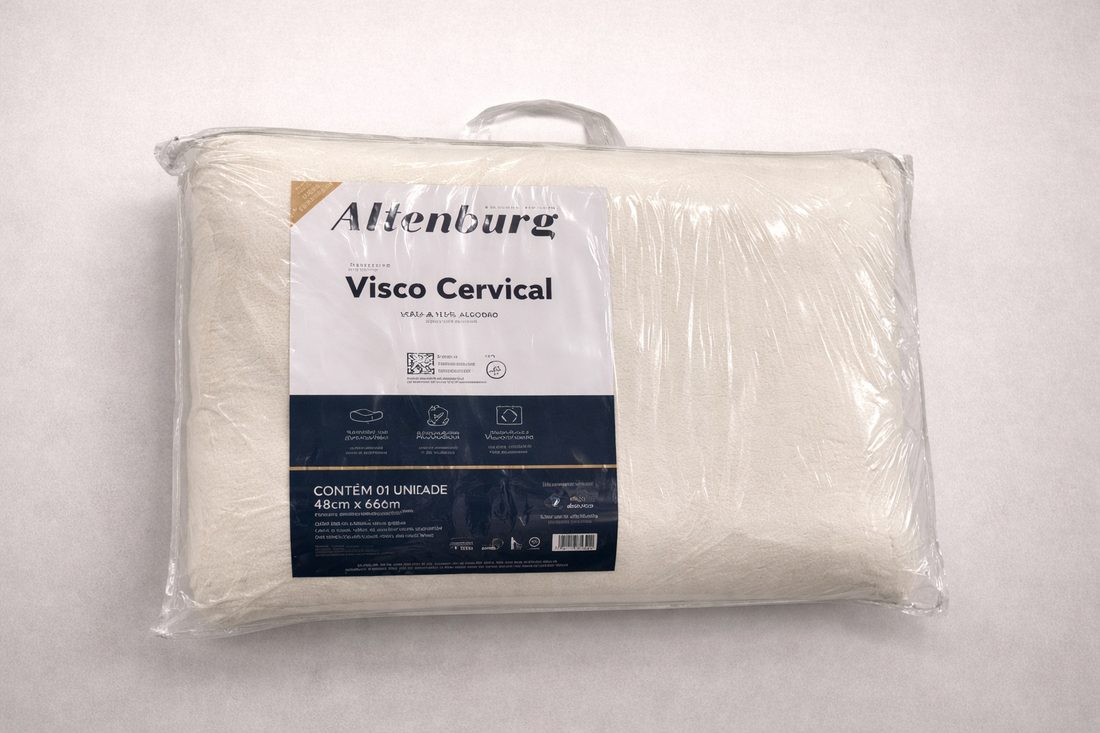 Travesseiro Visco Cervical
